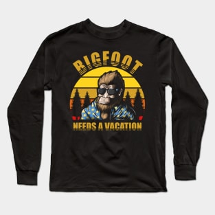 Bigfoot needs a vocation Long Sleeve T-Shirt